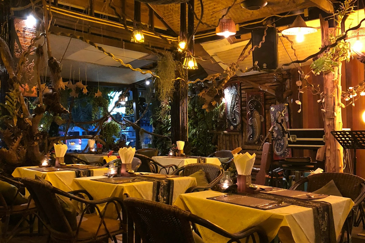 Diseño de paredes en restaurantes