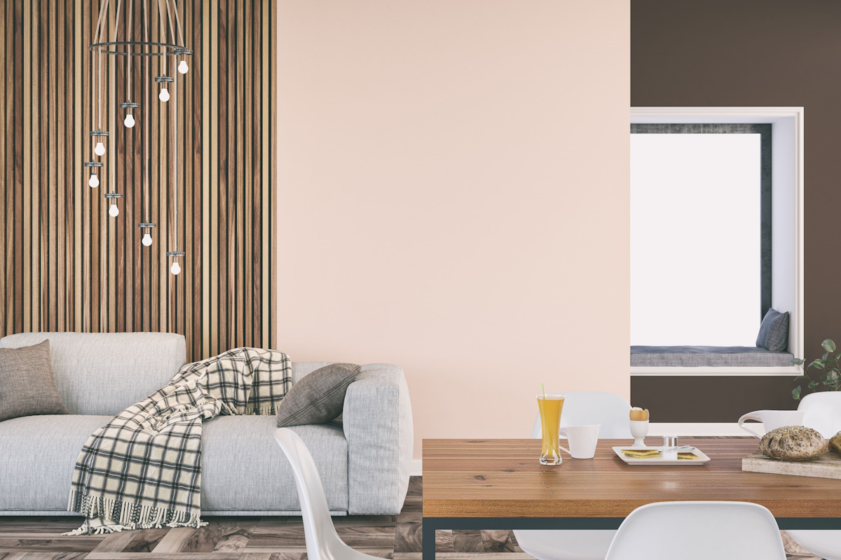 Servicios de decoración por pintores profesionales de viviendas y locales en Salou Detalle de decoración mural hecha por pintores profesionales de viviendas y locales en Salou