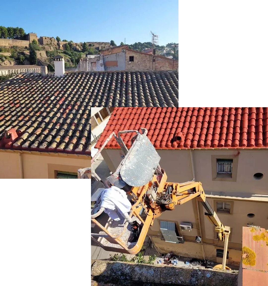 Impermeabilización de cubiertas difícil acceso en Tortosa